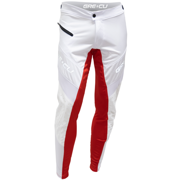 Pantalón Blanco - Rojo
