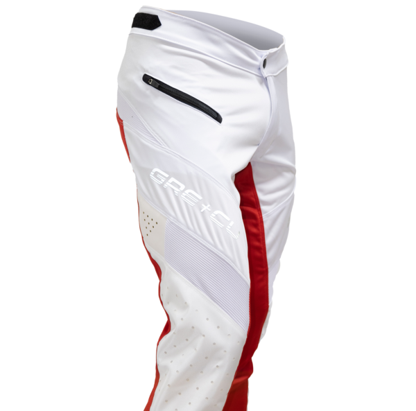 Pantalón Blanco - Rojo - Imagen 2