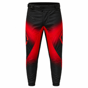 Pantalón Negro - Rojo Sublimado